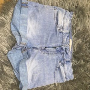 Super stretch midi rise shorts